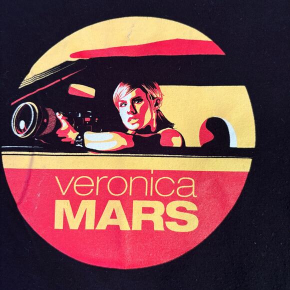 TWO VERONICA MARS T-shirts Official Kickstarter Backer Movie Promo - Picture 1 of 14